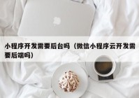 小程序开发需要后台吗（微信小程序云开发需要后端吗）