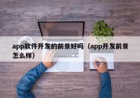 app软件开发的前景好吗（app开发前景怎么样）