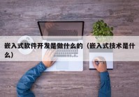 嵌入式软件开发是做什么的（嵌入式技术是什么）