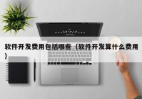 软件开发费用包括哪些（软件开发算什么费用）